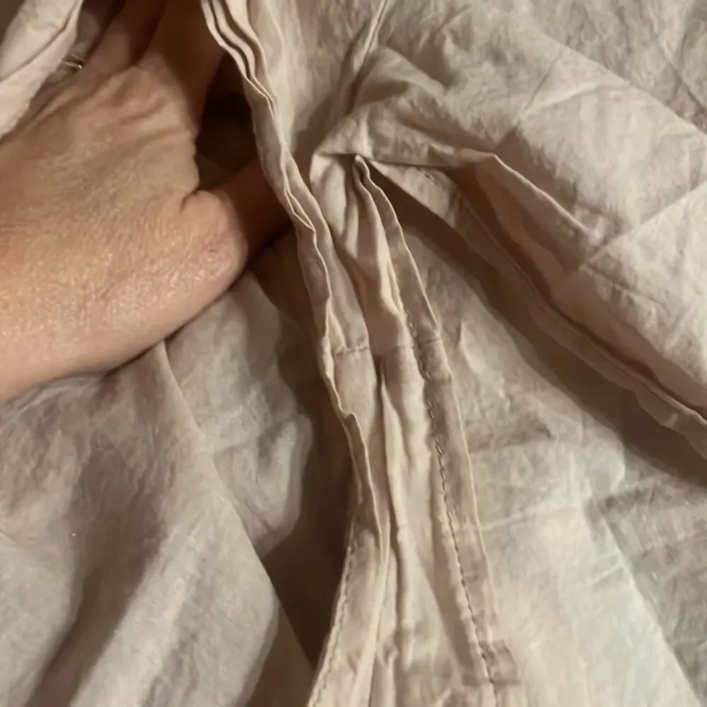 Impressions Pale Pink Eyelet Babydoll Dress with Shorts - Picture 7 of 7